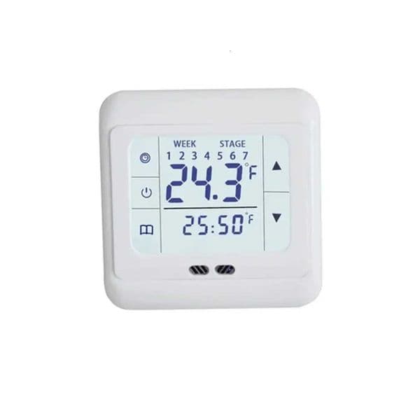 Programmable Digital Thermoregulator Touch Screen Room Heating Thermostat Underfloor Heating for Warm Temperature Controller X251203