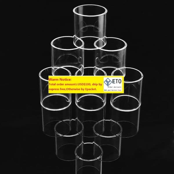 Replacement Glass Tube For Subvod-c TFV8 Big Baby Billow V2.5 PEN 22 Obs Crius Plus Melo 3 Nano Merlin Mini Goblin Mini V3 Tank LL