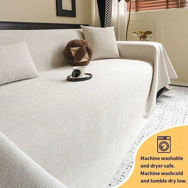 1PC-2025 New Four Seasons Universal Chenier Sofa Cover Cloth Towel Anti Cat Scratch Seat Cushion One Full Cover Anti Slip M251204