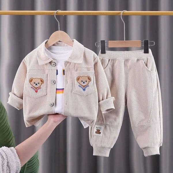 Baby Sets Clothes Spring Autumn Leisure Set CoatPants Two Piece Boys Girls Jacket Fashion Korean Version Clothing 251204