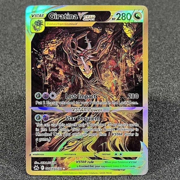 Cards SwordShield Zenith Deoxys Entei Origin Forme Dialga Foil Cards Game L2512048JIU