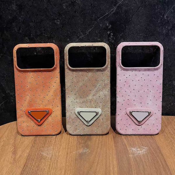 Designer Phone Case with diamonds Luxury for 16 ProMax Cases Apple 15 14 13 12 Plus Cell Leather Mobile Cover FMS6 Z260604