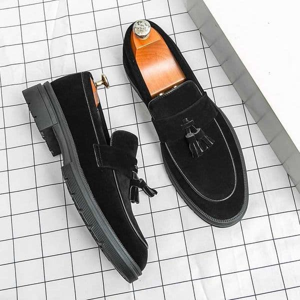 Hot Selling Soft Soled Comfortable Loafers Europe America Massage Soles Mens Commuting Work Shoes Party Mens Formal Shoes W251205