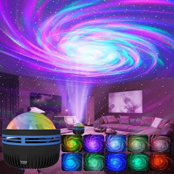 Galaxy Nebula Projector Meditation Relaxation Game Room Home Theater Kids Bedroom Night Light Home Game Room Decor Gifts X251205