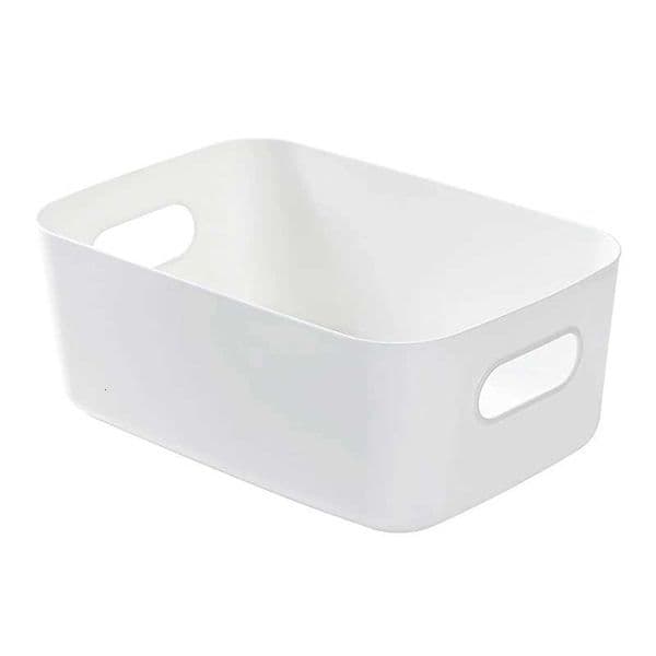 2026 1Pc Desktop Rectangar Off Desk Key Cosmetic Organizer Basket Kitchen Boxes cologne Categori Storage perfume H251205 Free Shipping