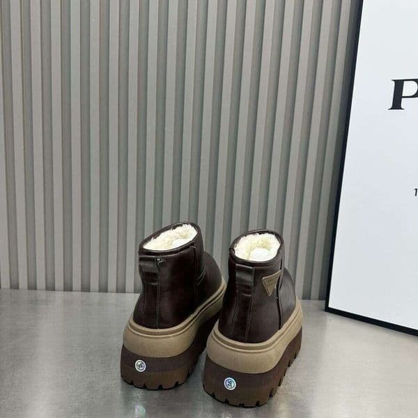2025 Hot Trend Recommended European Style New Snow Cotton Fashionable Casual Genuine Leather Comfortable Versatile Boots