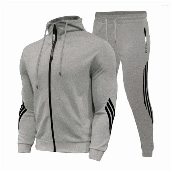 Men's Tracksuits 2025 Jogging Suit Sweater Hoodie Jacket Sweatpants 2-piece Fashion Casual Autumn And Winter Jacket.