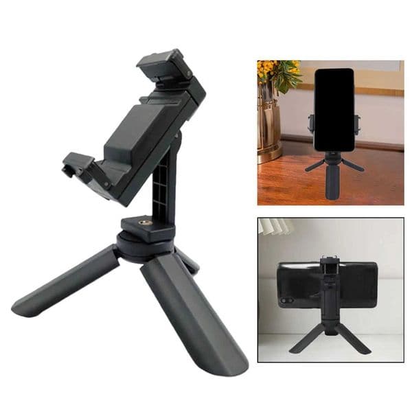 Selfie Stand Vlogging Mobile Phone Mini Holder Universal Table Top Lightweight 360 Degree Rotation Adjustable Desktop Tripod M251205