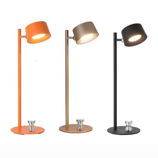 Minimalist Magnetic Suction Learning Desk Lamp Charging Work Rrotatable Desktop Book Lamp Modern Bedroom Wall Lamp Z251205