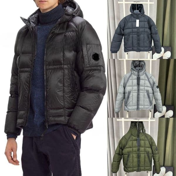 Mens Outdoor Jacket Designer Coat Winter Jacket Men Badge Zipper Jacke Loose Style Mens top Cp Coats high Street Clothing Pocket Jackets Island jacket