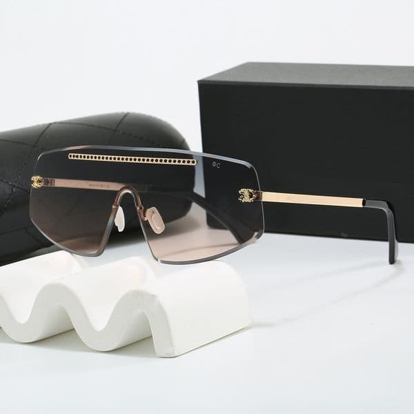 12A sunglasses designer sunglasses high quality luxury sunglasses for women letter UV400 metallic design sunglasses Valentine Day gift 6 colour box very good