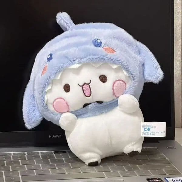 20cm Panda Bubu And Yier Plush Toys Cross Dressing Doll Cartoon Panda Bubu And Dudu Various Styles Wear A Hat Plush Toys 251204BJ