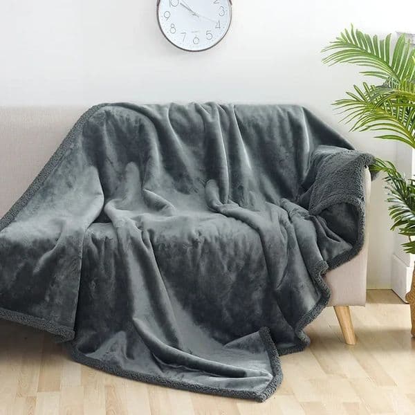 Shaggy Blanket Winter Warm Cosy Romantic Couple Waterproof Blanket-Thickened Large Size Blanket Microfibre-Blanket 251204