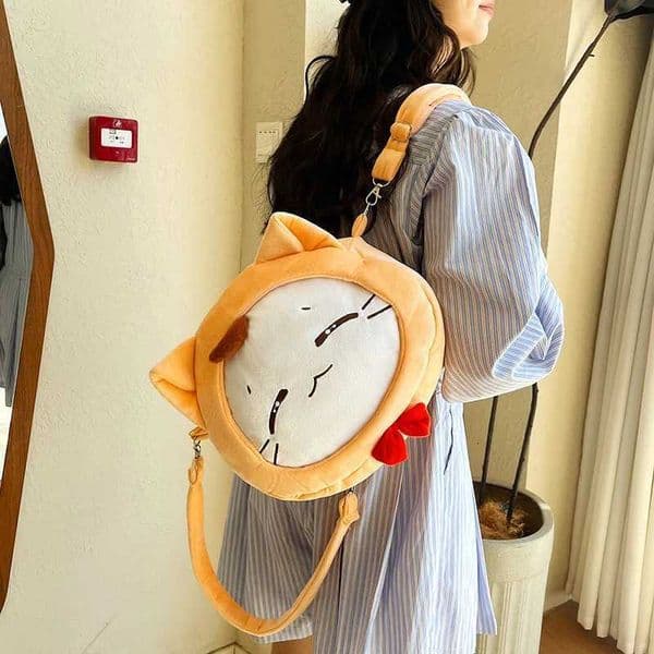 Shoulder Bag New Cartoon Doll Cat Cute Womens Bag Japanese Korean Version Versatile Crossbody Bag Valentines Day Gift Y251206