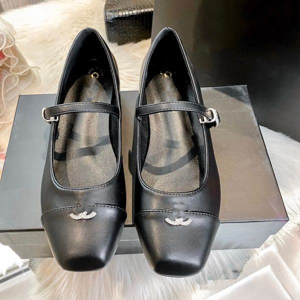 Paris Mary Jane Designer Suede Shoes Ballet Flats Ballet Shoes Women Brands Quilted Slip On Ballerina Round Toe Ladies Dress Leather Sofa Dance Bar Shoes