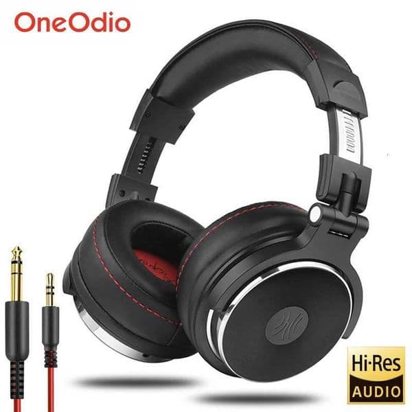 Oneodio Wired Headphones Professional Studio Pro 10/30/50 DJ Headphones With Microphone Over Ear HiFi Hi-Res Monitor Headset M251208