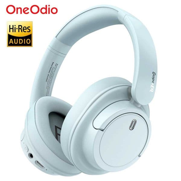 Oneodio SuperEQ V16 Wireless 53 Headphones Hi-Res Audio Over Ear Wireless Headset With Low Latency 90Hrs APP Support M251208