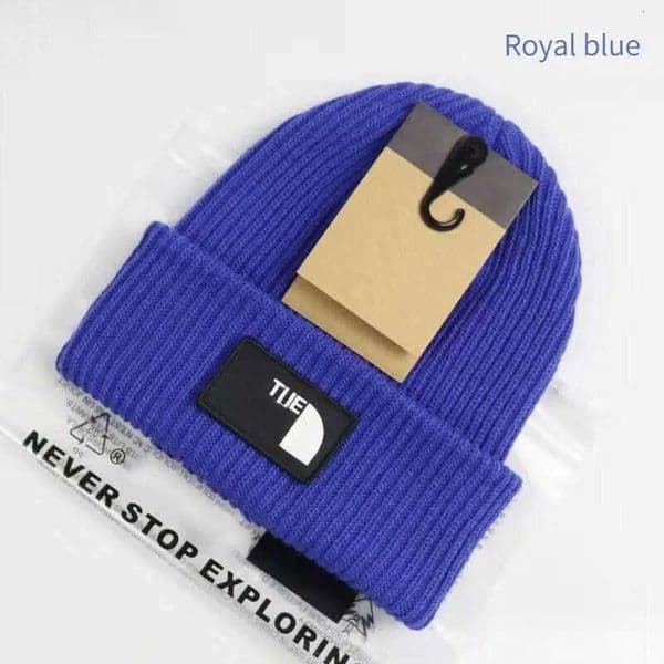 Europe Knitted Hat ie Cap Men Autumn Winter NF Skull North Bkpk Caps Casual Fitted Unisex Leisure Pullove 625 L260523