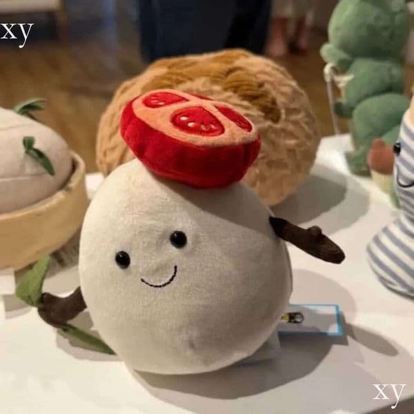Jelly Cat Toys Mozzarella Cheese Cute Plush Doll Toy Gift