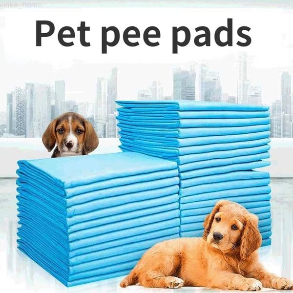 40Pcs Puppy Pee Pads Dog Pee Training Pads Super Absorbent Quick Dry Surface Diapers Mat Clean Cushion for Pet Dogs Cats