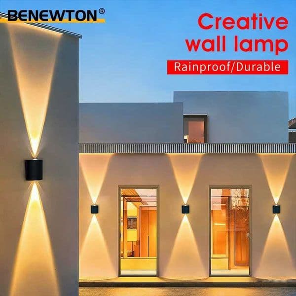 LED Wall Sconces 2W 4W Up Down Lighting Cold Warm White Indoor Waterproof IP65 Wall Lamp for Living Room Bedroom Hallway Decor M251209