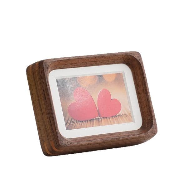 High quality black walnut solid wood photo frame