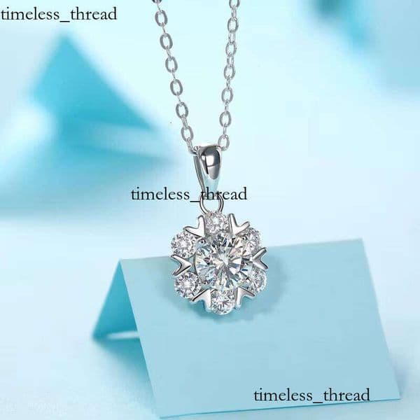 2She Wholesale High-Quality Best Friend Gift Snowflake Women's Jewelry Necklace