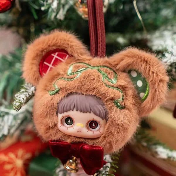 Maymei Christmas Lucky Bell Series Doll Phone Strap Bag Pendant for Girls Year Trendy Blind Box Toy gift 251209