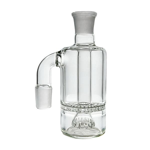 Glass ash remover thickened 90 degrees 18mm joint AC-010