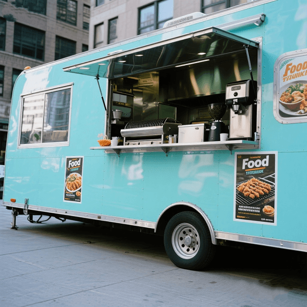 Vending Trailer Mobile Kitchen Food Truck Electric Hot Dog Cart Concession Food Van Mobile Restaurant Outdoor BBQ
