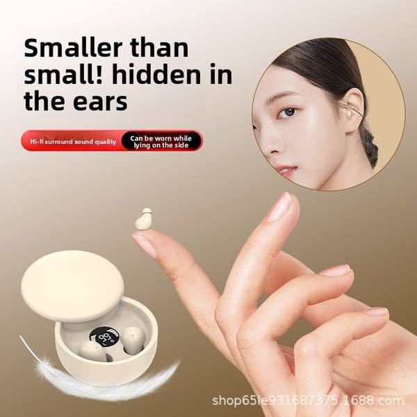SK26 Slide cover Bluetooth headset TWS ultra-small mini sleep headset new 5.4 in-ear