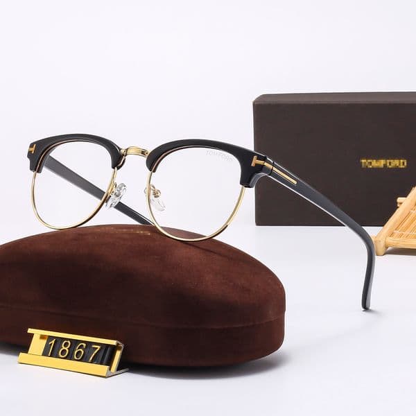 Ford FT0248 05N Sunglasses Luxury Gold Fashion Sunglasses for Women High Quality Read Brown Tortoiseshell Glasses with Box