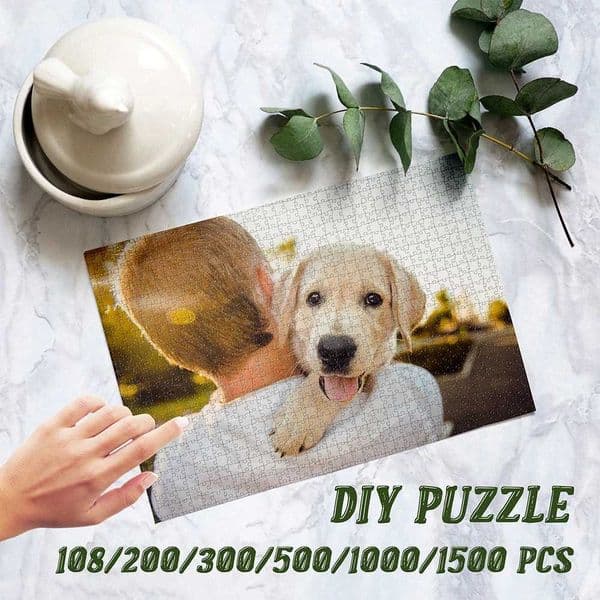 Pet Puzzle Gift Memoriam Personalized Wooden Puzzle Unique Gift with Picture Personalized Photo Jigsaw Puzzle Picture Gift Idea X251211