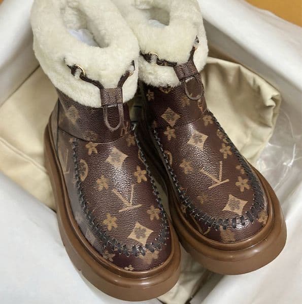 Cotton shoes snow boots women Designer shoes luxury shoes casual shoes with plush insulation for winter thick soles for height increase plus