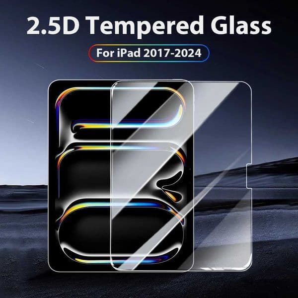 Tempered Sn Protector For IPad Pro 129 12 9 11 13 inch 2024 Air 4 5 10th 7th 8th 9th Generation 102 Mini 6 97 Film H251212