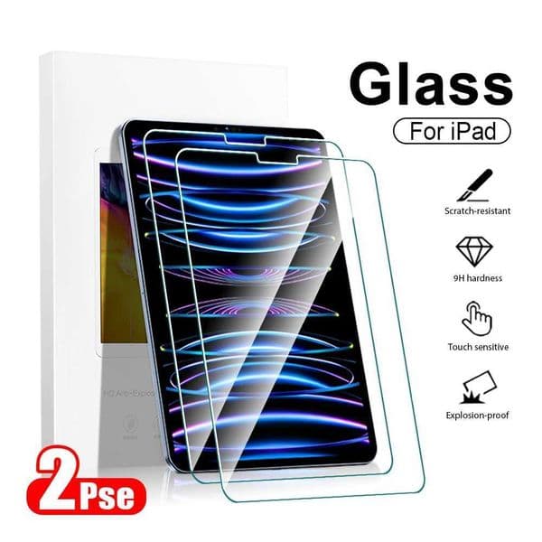 2Pcs Tempered Sn Protector For Ipad Pro 11 129 12 9 2022 10 10th 9th Generation 109 Air 5 4 Mini 6 7th 8th 102 Film H251212
