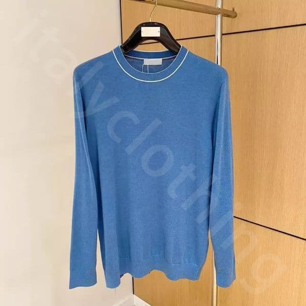 Luxury Designer Sweaters Men Autumn and Winter Leisure Round Neck Long Sleeve Sweater B1289