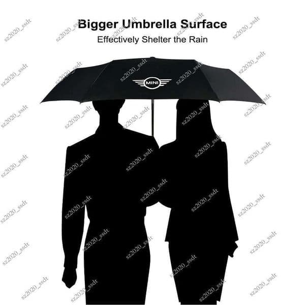 Umbrella Fully Fashion Automatic Plus Size Double Sunshade Umbrella for Men and Women Street Wind and Rain Dual Use Ethylene Sunscreen Z260606