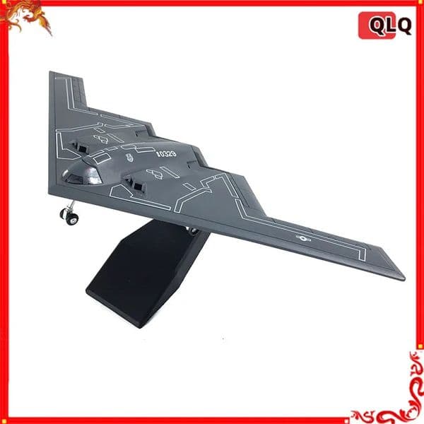 Diecast 1/200 Scale B2 USAF B-2A Bomber Aircraft Airplane Plane Replica Model Toy For Display Collection Holiday gifts 251211
