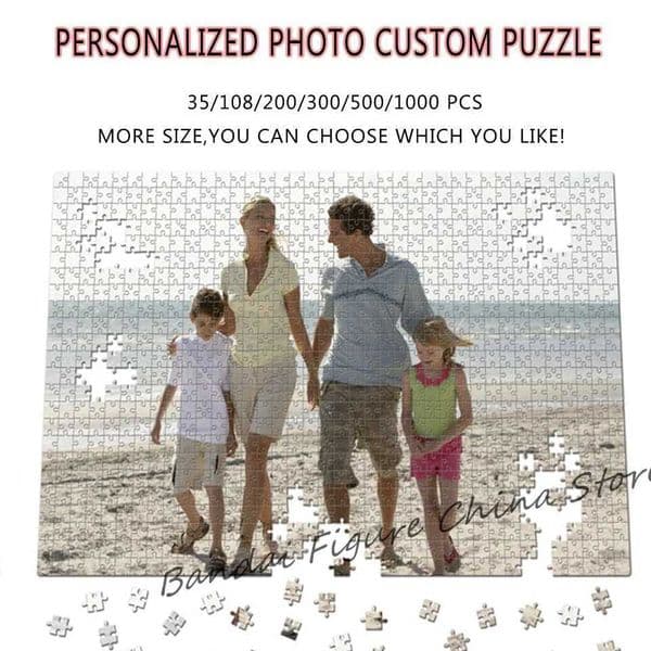 Personalized Photo Custom Puzzle Print Your Own Picture On Puzzle 35/108/200/300/500/1000Pcs Diy Family Jigsaw Puzzle Toys X251211