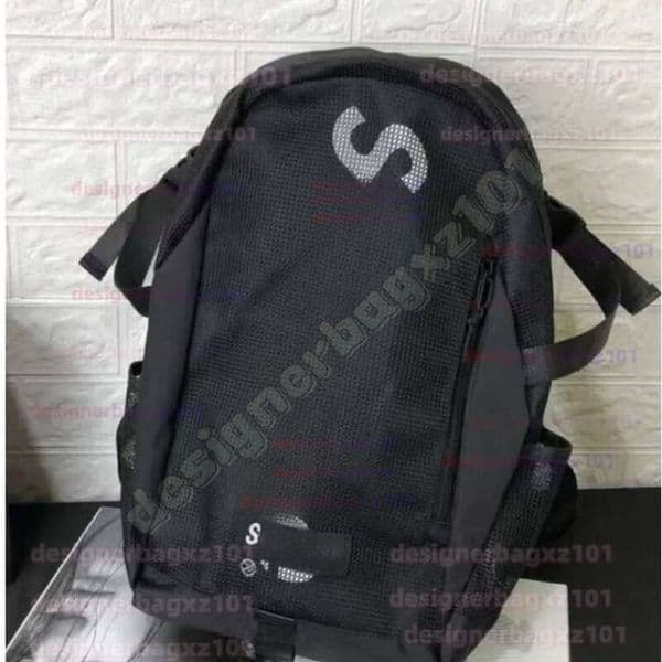 Supremely Backpack Designer Bag Luxury Shoulder Supremebag Trendy Large Capacity Travel Laptop High School Fashion College Student Middle Basketball Totebag