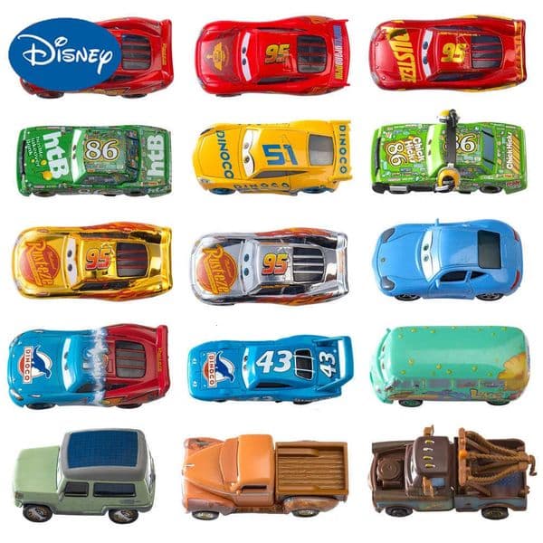 Disney Pixar Cars Toys Racing Lightning McQueen Jackson Storm Mater Sheriff 155 Diecast Model Car Toy Children Birthday Gift H251213