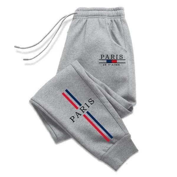 Mens Four Season Casual Sports Jogging Pants Male Urban Fashion Trousers High Quality Paris Printed Home Outdoor Sweatpants X251213