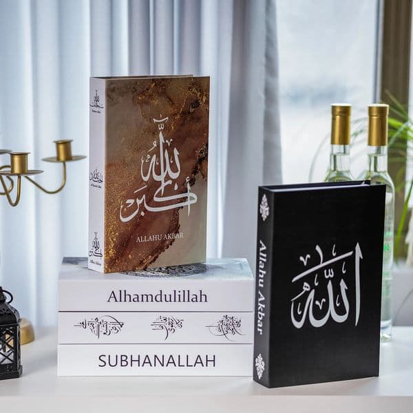 Islamic Series Books Home Decoration Remote Control Storage Box Coffee Table Fashion Home Decoration Accessories 251213BJ