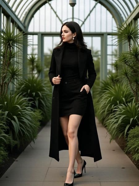 Womens Thickened DoubleBreasted Wool Trench Coat Autumn Winter Fashion Item Gentle Temperament Outfit 251215
