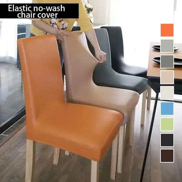 Leather Chair Cover Thickened All-inclusive Waterproof Oilproof Dining Chair Case Stretch for Pets Dust-proof Office el 251215