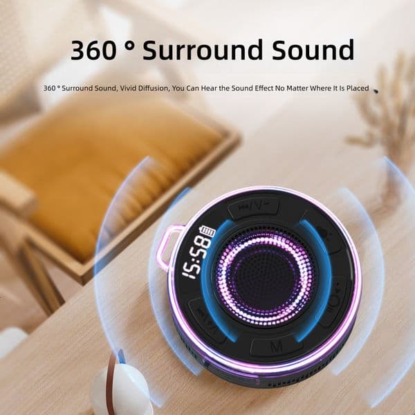 Colorful Wireless Bluetooth Speaker Subwoofer Mini Portable Small Speaker Outdoor IPX6 Waterproof Free shipping
