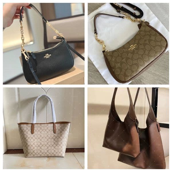 10A Teri Bag Designer Brooklyn 28 Series Handbags Shoulder Bag Crossbody Bag, Classic Underarm Bag Zipper Bag Large Capacity Tote Bag Commuter Bag