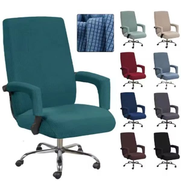 Stretchable Computer Chair Cover Modern Slipcovers Office Chair Case Armrest Dust Cover Removable Anti-dirty Chairs Slipcover 251215