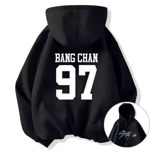Hot Vintage Graphics Print Stray Kids Hoodie Women Men Casual Hip Hop Streetwear Long Sleeve Fleece Pullover Unisex Sweatshirts